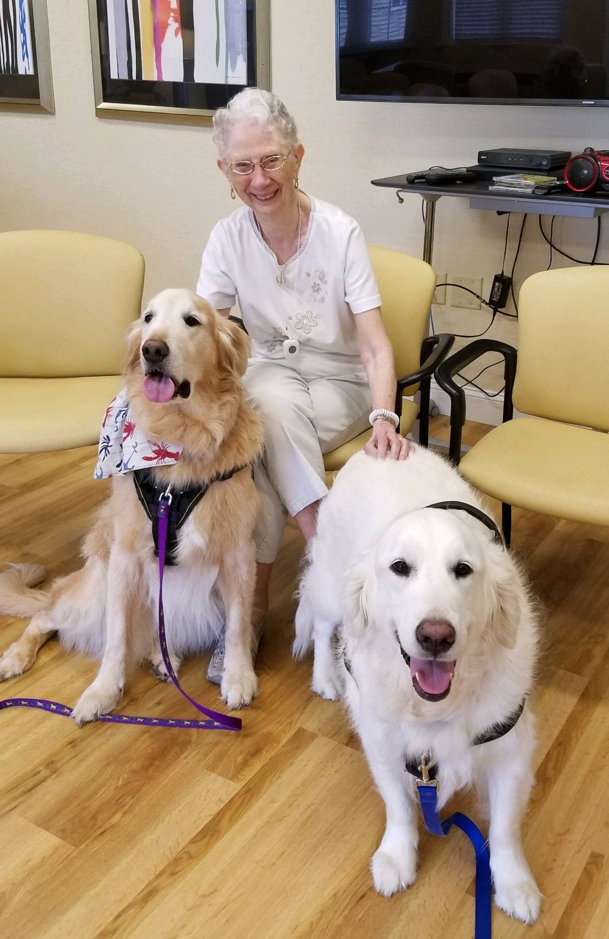 Furry Friends Visit Residents