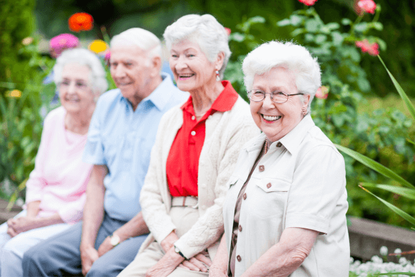 Happy Residents-Assisted Living at The Arbors-and-The Ivy