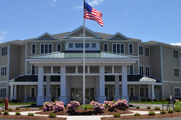 dracut front facade view