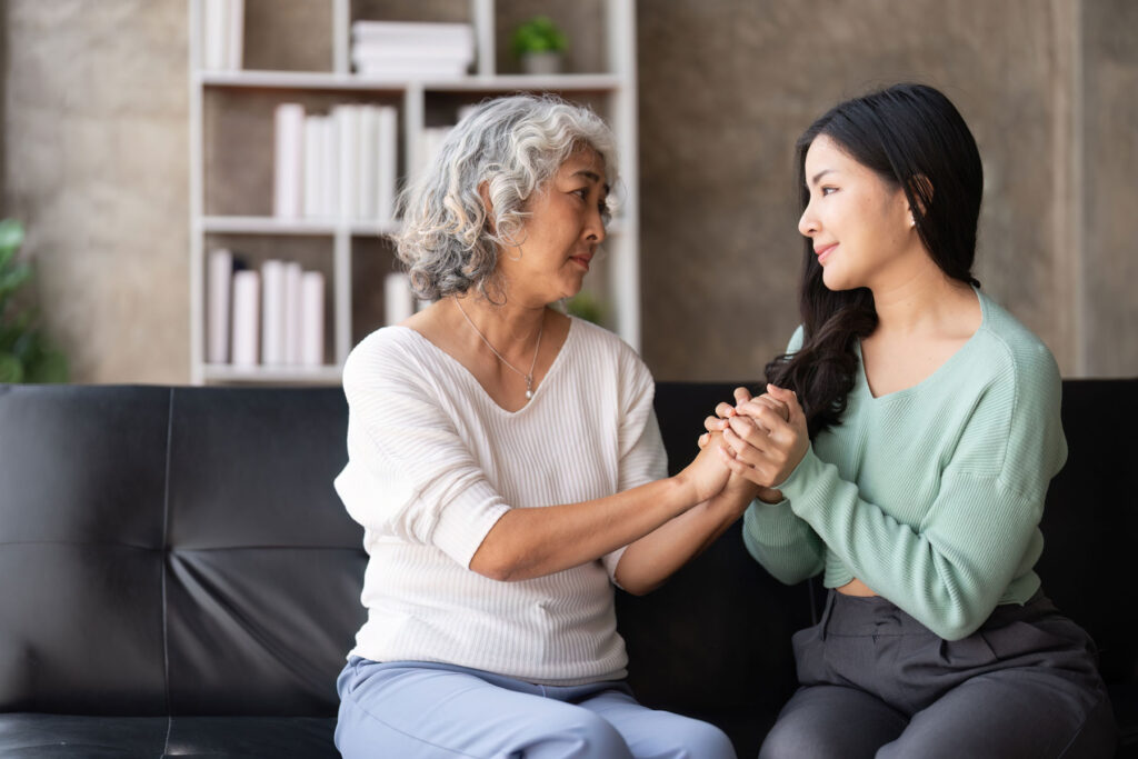loved ones talking about end of life wishes