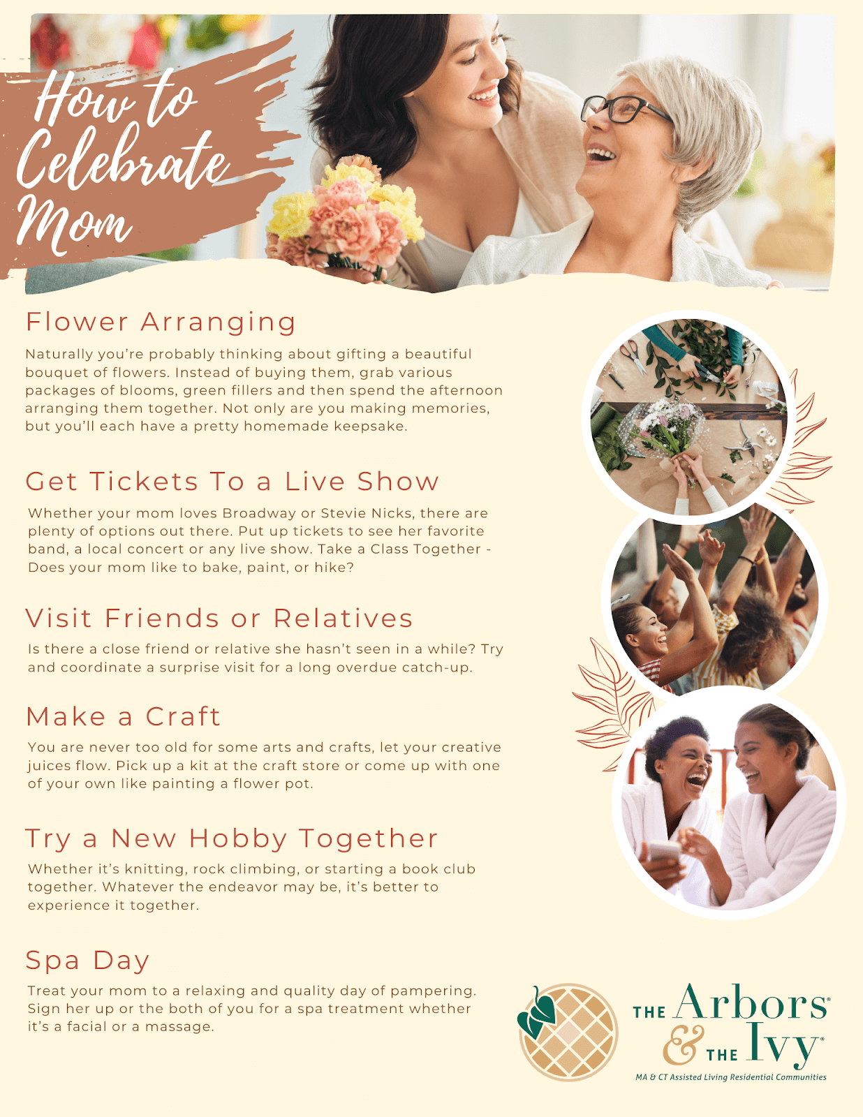 Infographics-The Arbors and The Ivy- The Golden Thread- Celebrating Mothers